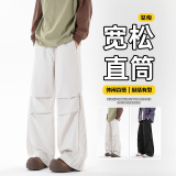 高品质堆叠防风侧拉链美式休闲裤A107-CK25737-特P36无影墙，男装休闲裤，电商A107