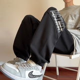 抖音品质2024冰丝质感宽松清凉休闲百搭长裤A107-CK9100-特P36，男装休闲裤，电商A107