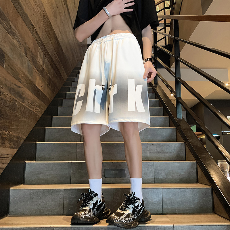美式短裤男2024夏季新款大码百搭潮五分裤A107-DK6042-特P30,男装牛仔裤,电商A107