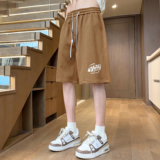 短裤A107-DK23855-特P30菠萝格成分:93.1%聚酯纤维6.9%氨纶，男装牛仔裤，电商A107