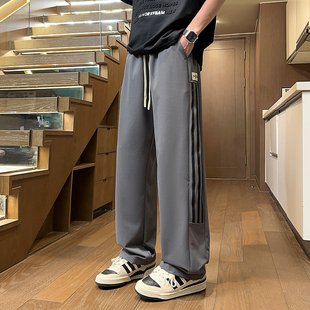 2025 CK2590 夏季 A107 特P38 潮流百搭冰丝透气长裤 得物品质