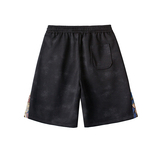 得物品质2025凉感透气休闲夏季宽松扎染短裤A107-DK2597-特P30，男装牛仔裤，电商A107