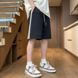 A107-DK6003-特P25菠萝格成分:93.1%聚酯纤维6.9%氨纶短裤，男装牛仔裤，电商A107