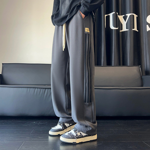 2024 秋季新款 【菠萝格】直筒大码美式条纹长裤 CK98015-特P35，男装休闲裤，电商A107