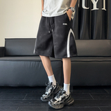 凉感透气休闲短裤男夏季宽松百搭扎染短裤A107-DK2592-特P30，男装牛仔裤，电商A107