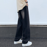 美式高街牛仔裤男女秋冬水洗宽松修身直筒长裤A107-H807-特P30，男装牛仔裤，电商A107