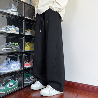 含棉量60% 华棉 2025秋季百搭大码美式长裤 CK25798-特P35