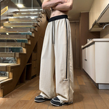 得物品质2025夏季潮流百搭冰丝透气长裤A107-CK2585-特P30，男装休闲裤，电商A107