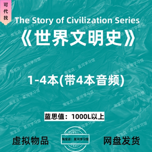 世界文明史The Story of Civilization Series英文版音频听力英语