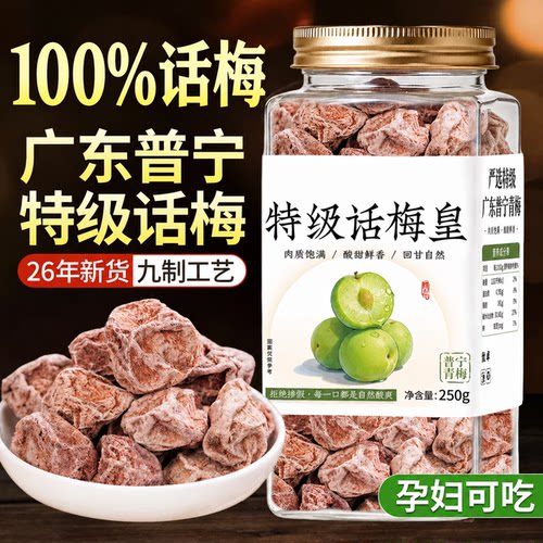 【甄选专研】特级九制大颗话梅皇