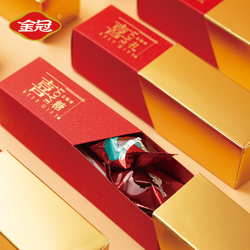 金冠喜糖礼盒含糖成品混装盒装伴手礼结婚专用套装回礼高档包装,零食/坚果/特产,喜糖,淘宝优惠券,粉丝福利购,淘宝优惠卷