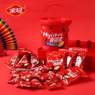 金冠三角包麦丽素400g(代可可脂)