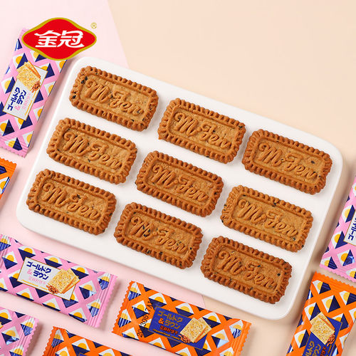 金冠多能多亚麻籽饼干散装