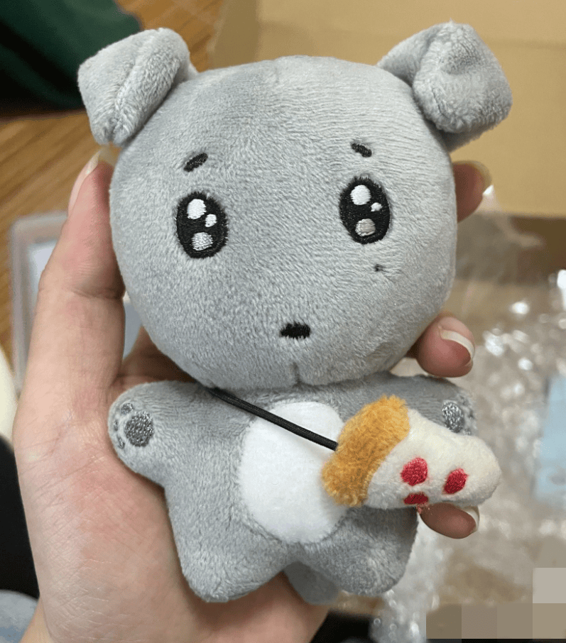 SEVENTEEN 小17 DK 李硕民水泥狗 披萨包小公仔 挂件韩推娃娃