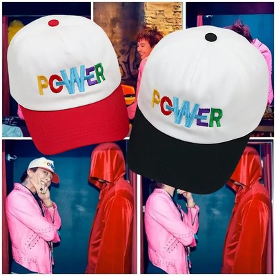 跨境POWER卡车司机帽复古帽