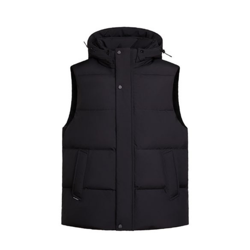 2025冬款羽绒服马甲男休闲百搭背心Q7701九成品翻新定制加工坎肩