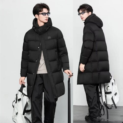 2026新款男士休闲款羽绒服九成品半成品衣皮壳翻新定制加工YM7715