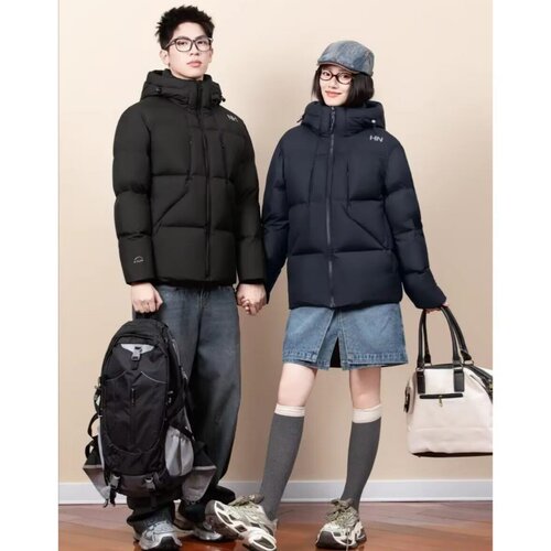 2025新款男女装休闲款羽绒服九成品半成品衣壳翻新定制加工FM5120