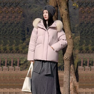 羽绒服面包服半九成品衣壳F6818李翻新定制加工 短款 2025新款 女装