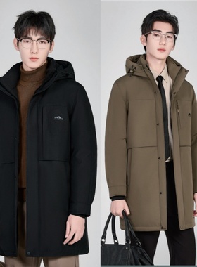 2025新款男装活面脱卸款羽绒服九成品Q77112男衣皮壳翻新定制加工