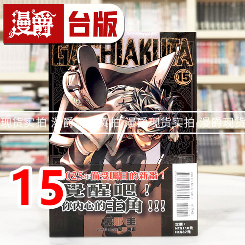 现货 漫爵 GACHIAKUTA 废渊战鬼15 台版漫画书 东立 里那 圭／晏童秀吉 进口原版