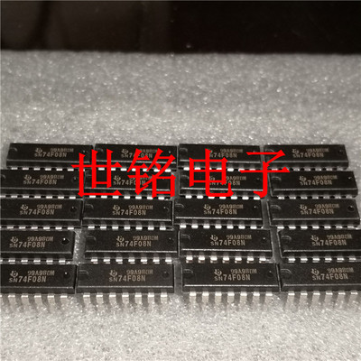 SN74F08N  原装进口墨西哥产地 74F08  实体店现货经营进口元件IC