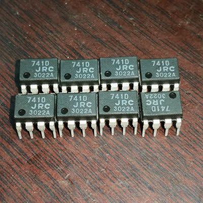 741D JRC741D HA17741 UA741CN  UA741CP  LM741CN 进口元件IC