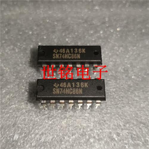 SN74HC86N 74F86N.DM74LS86N.PC74HC86P.74LS86.经营进口IC