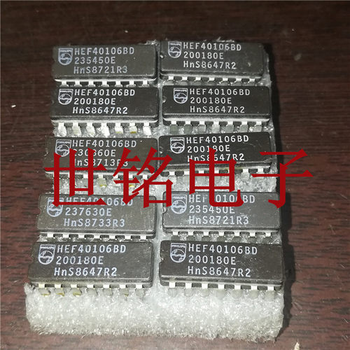 HEF40106BD  CD40106BD 实体店现货经营进口电子元器件集成IC。