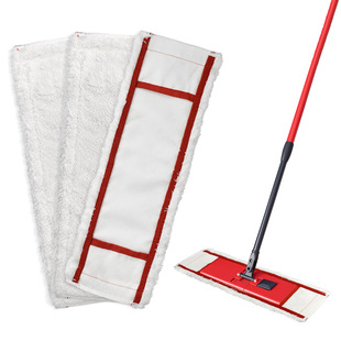 适配Vileda微力达平板拖把替换布干湿两用拖把头配件吸水家用拖布