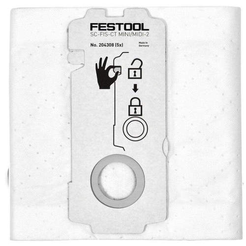 适配FeStool费斯托 204308/CT15吸尘器CT MIDl配件无纺布吸集尘袋