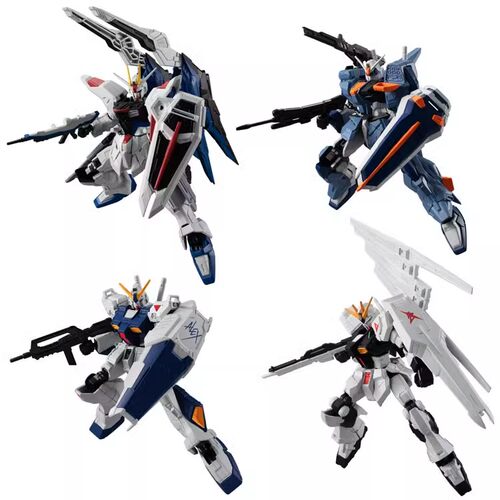 万代高达GFRAME FA01关节可动盒蛋牛高达 自由 决斗 NT1