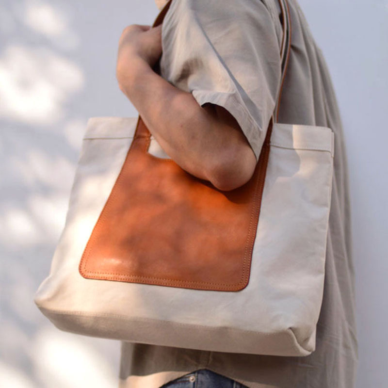 韩版大容量帆布托特包女新款斜挎包女手提包大学生上课通勤