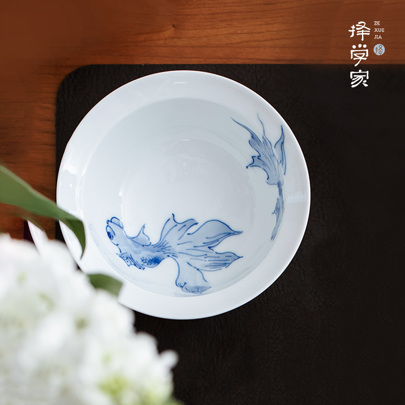 择学家景德镇青花瓷非遗釉下彩