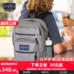 JanSport女高中生書包大容量多功能電腦雙肩背包網(wǎng)紅款 印花47JK