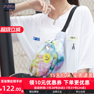 腰包印花腰包女单肩包潮流胸包 JanSport杰斯伯时尚 7Y9