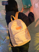 Jansport's new 25th-year "Wish to Do Good" orange backpack for boys and girls, junior high school, senior high school and college students thumbnail 7