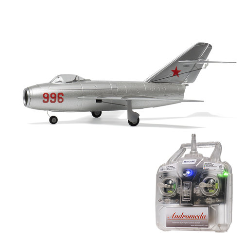 MinimumRC Mig-15 微型像真喷气机 30mm涵道 2s陀螺仪自稳