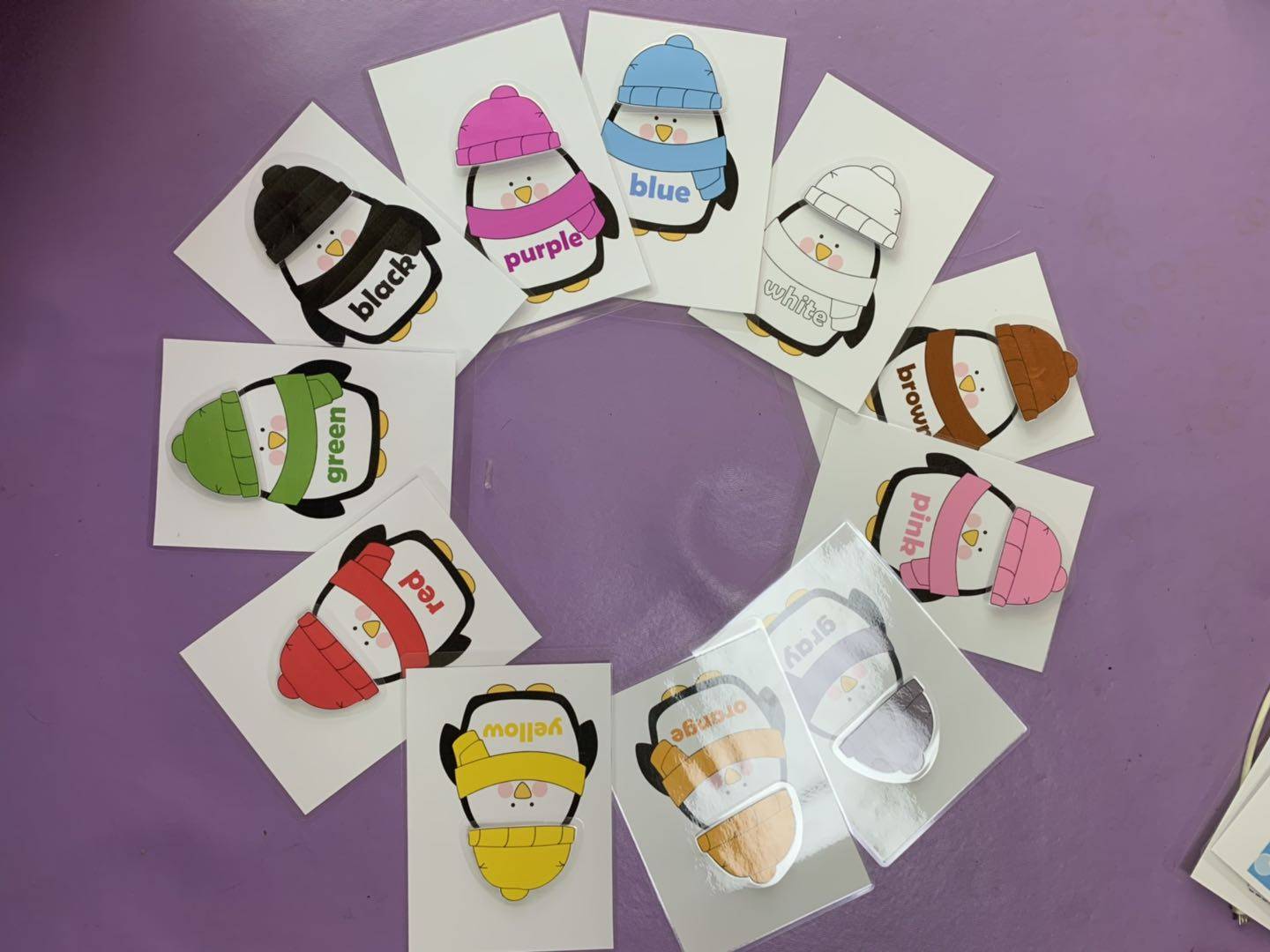 宝宝学颜色配对教具卡片认知玩具早教左脑全脑教具形状桌游安静书