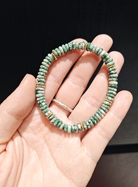 6m彩石药片珠手串手链