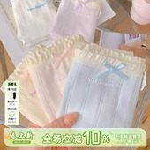 纯棉女士甜美三角裤 可可泡泡 女生7A抗菌裆2026新款 内裤 可爱 5条装