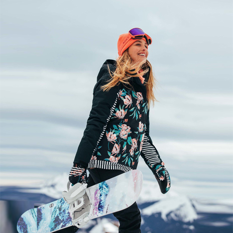 澳大利亚品牌女士连帽滑雪服