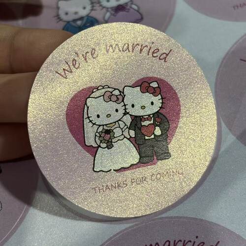 结婚订婚礼可爱hellokitty贴纸
