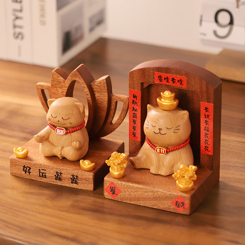 财神猫摆件创意礼品礼物