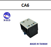 台湾贺电 NHD 原装进口 交流接触器 辅助触头组 CA6-D20 2常开