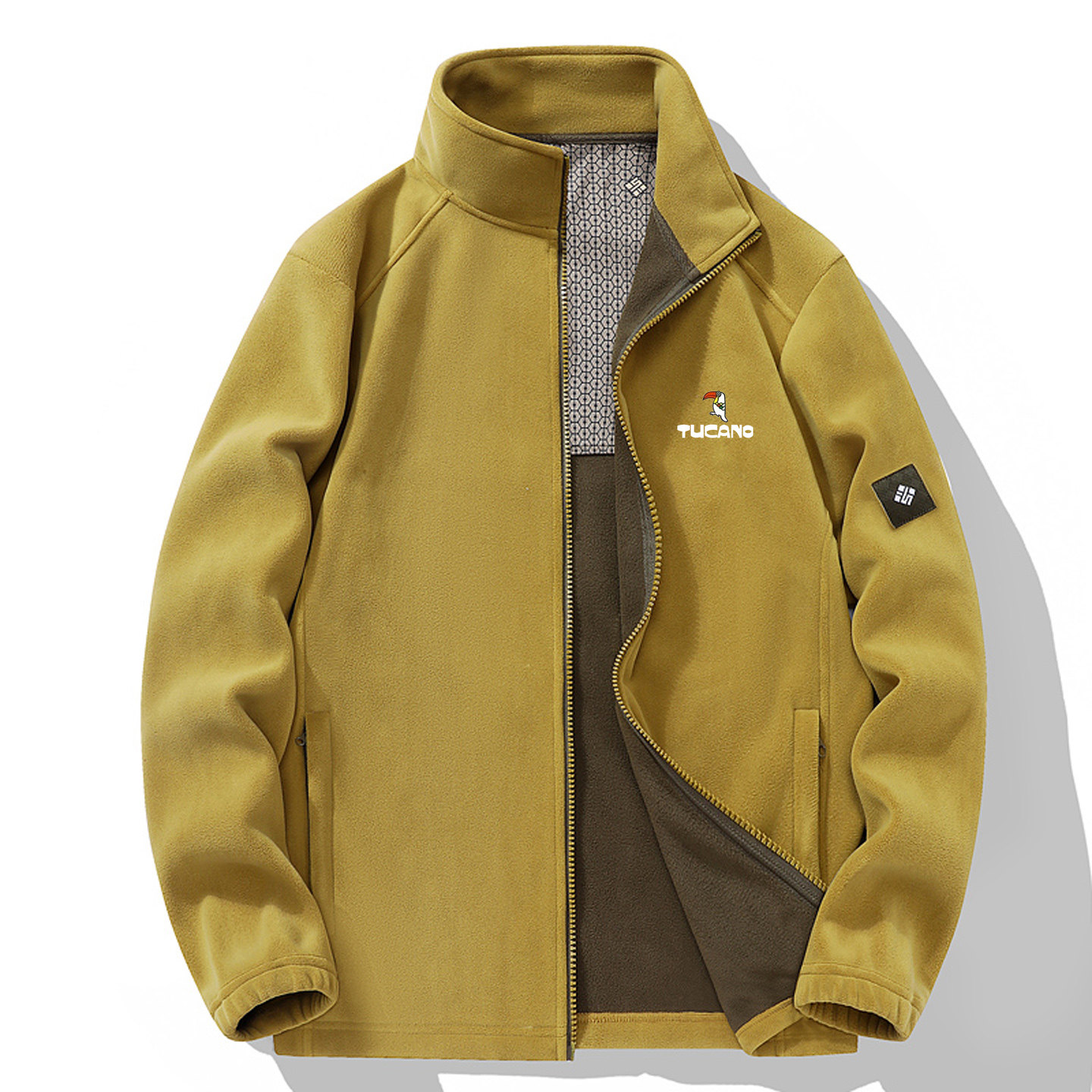 啄木鸟户外抓绒衣外套男女2025新款秋冬保暖加厚奥粒绒冲锋衣内胆