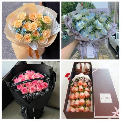 金华市婺城金东区武义浦江县同城鲜花店情人节送老婆玫瑰表白女友