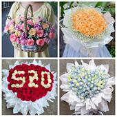 送银川市永宁县贺兰县灵武市同城鲜花店三八玫瑰送闺蜜女朋友老婆