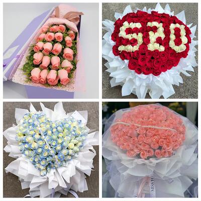 金华市婺城金东区武义浦江县同城鲜花店三八玫瑰送闺蜜女朋友老婆