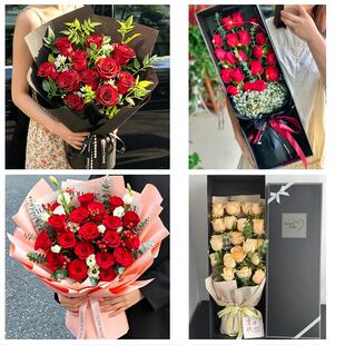 天津市武清区城关东马圈黄花店同城鲜花店老婆女友生日送玫瑰表白